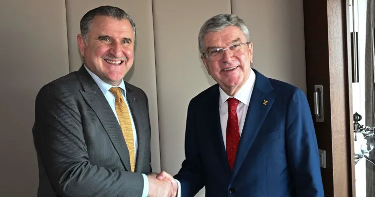 Bakan Bak, IOC Başkanı Bach ile görüştü