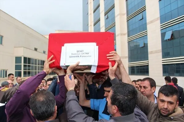 Siirt'in Eruh ilçesinde şehit edilen korucular son yolculuğuna uğurlandı