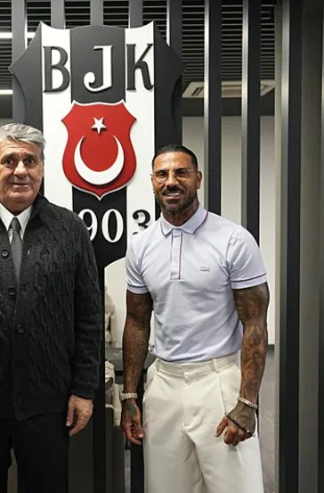 Ricardo Quaresma, Beşiktaş’ı ziyaret etti