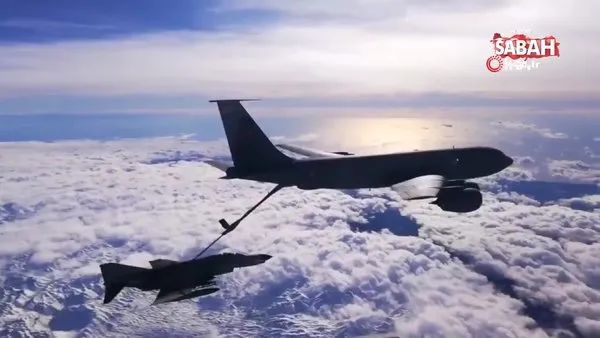 Milli Savunma Bakanlığı'ndan son dakika flaş Doğu Akdeniz paylaşımı! 'F-16, F4-E 2020 jet uçakları...' | Video