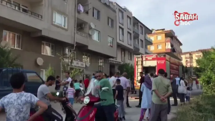 Çamaşır makinesi bomba gibi patladı