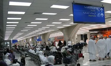 Yılın ilk hacı adayları Suudi Arabistan’da