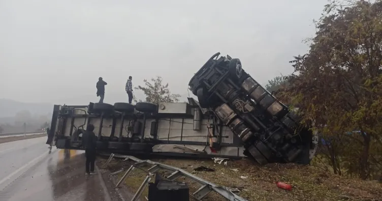 Amasya’da facia ucuz atlatıldı