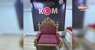 Beyoğlu’nda Osmanlı dönemine ait ‘Saltanat Tahtı’ ele geçirildi | Video