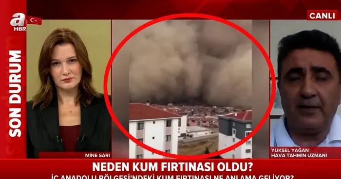Son dakika haberi: Ankara’daki dev kum fırtınasının sebebi ne? Canlı yayında Uzman’dan flaş yeni uyarı | Video