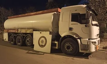 Şüpheli kamyondan 16 bin 400 litre karışımlı kaçak akaryakıt ele geçirildi #denizli