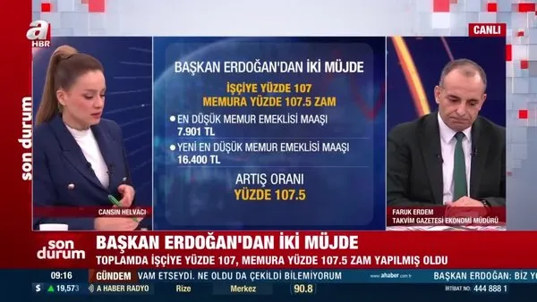 Maaşlara yüzde 85 zam! Erdoğan'ın memur maaşı müjdesi onları da sevindirdi: Emekli maaşı da artıyor | Video