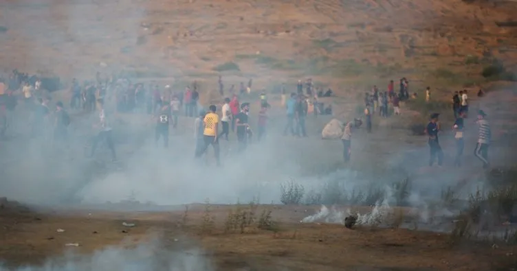 Gazze’de 1 Filistinli öldü, 40 kişi yaralandı
