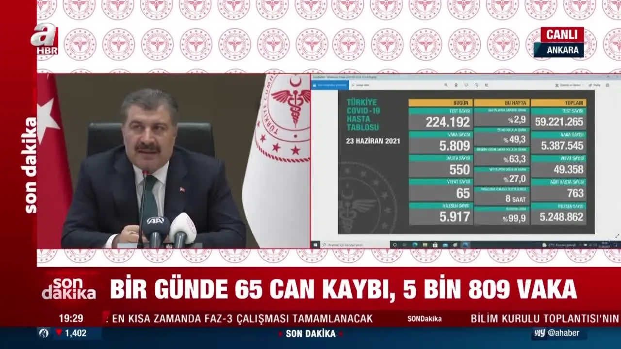 SON DAKİKA! Sağlık Bakanı Fahrettin Koca'dan, Bilim Kurulu Toplantısı'nın ardından önemli açıklamalar - Son Dakika Haberler