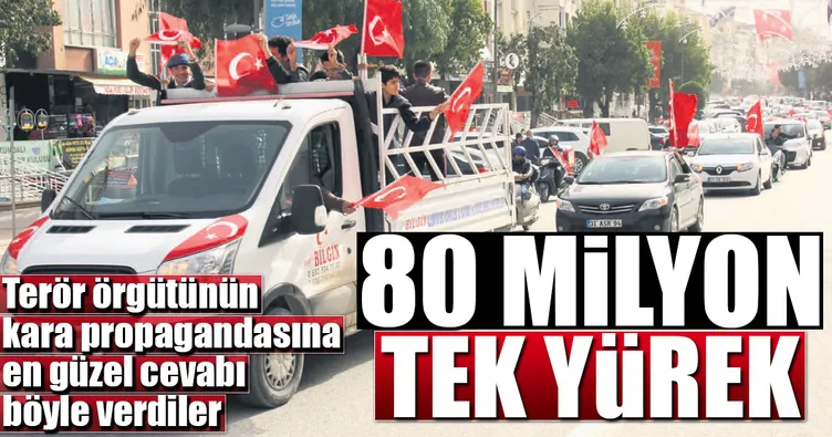 80 milyon tek yürek
