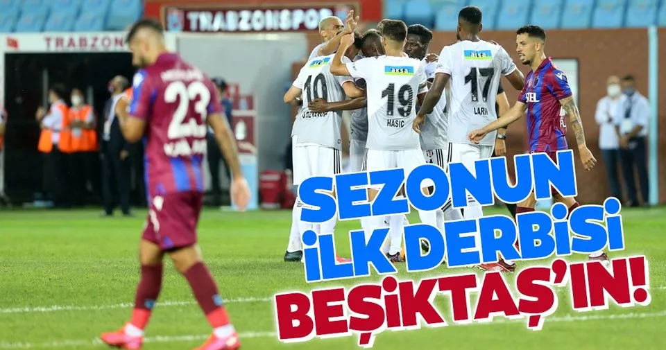 Besiktas Sezonun Ilk Derbisini Kazandi Trabzonspor 1 3 Besiktas Mac Sonucu Spor Haberleri