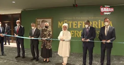 Emine Erdoğan, Matbaanın Ön Sözü Basmacı İbrahim Efendi Müteferrika Sergisinin açılışına katıldı | Video