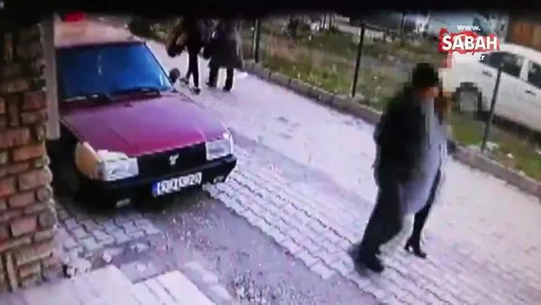 Kütahya'da sokak ortasında kadınlara saldıran sapığın görüntüleri ortaya çıktı!