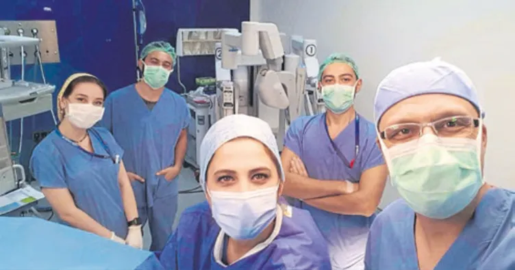 Robotik cerrahiyle yaşama tutundu