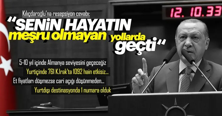 Başkan Erdoğan’dan AK Parti grubunda önemli açıklamalar