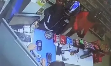 Akaryakıt istasyonunda silahlı soygun 