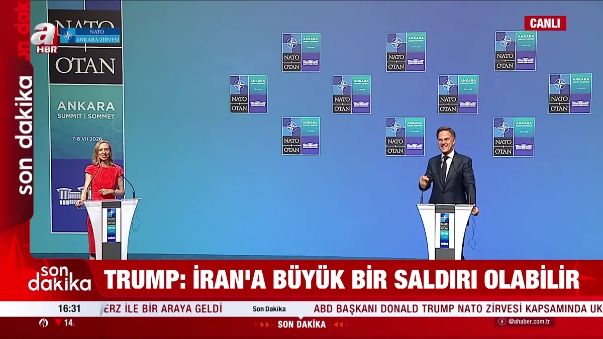 Rutte’den İran mesajı: Ankara’daki zirve başarılıydı! ‘Odak noktamız iş birliğini en üst düzeye çıkarmak’ | Video videosunu izle Rutte’den İran mesajı: Ankara’daki zirve başarılıydı! ‘Odak noktamız iş birliğini en üst düzeye çıkarmak’ | Video videosunu izle