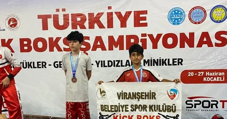 Viranşehir Belediyesporlu sporcular şampiyonaya damga vurdu