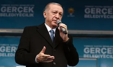 Başkan Erdoğan’dan muhalefete eleştiri: Birbirlerine kumpas kuruyorlar, şimdi neredeler?