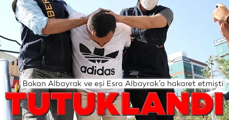 Son dakika: Bakan Berat Albayrak ile eşi Esra Albayrak'a hakaret eden Ercan Bozdağ tutuklandı