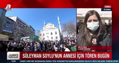 İçişleri Bakanı Süleyman Soylu’nun annesi Servet Soylu’ya son görev | Video