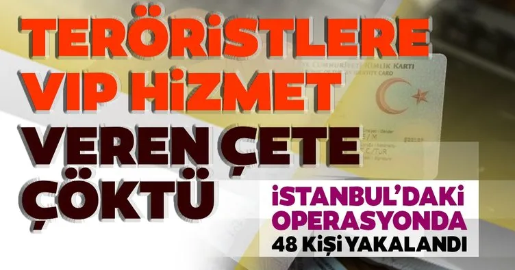 ‘Çipli kimlik’ çetesi çökertildi