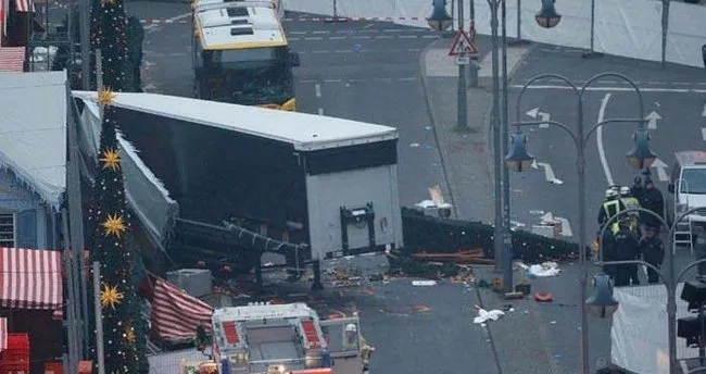 Alman polisi terör saldırısıyla ilgili açıklama yaptı