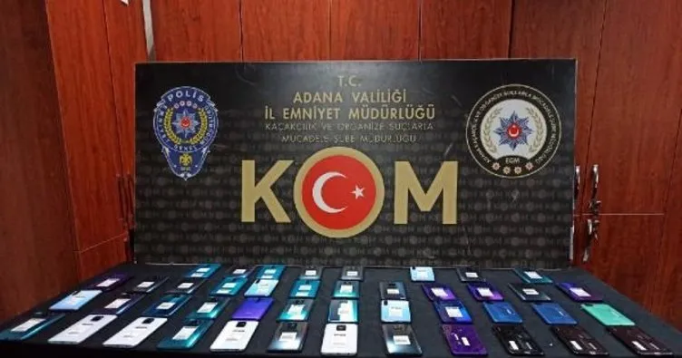Adana’da kaçakçılık operasyonu: 13 gözaltı