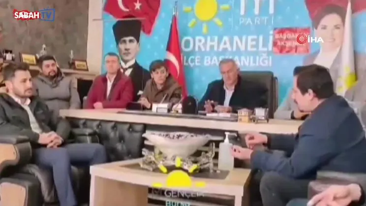 Tutuklanan FETÖ'cü kundakçının, İYİ Parti'deki görüntüleri ortaya çıktı | Video