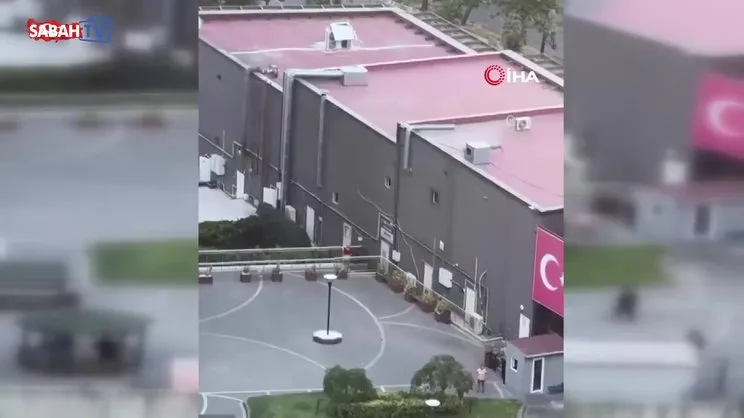 Lüks site sakinleriyle yönetim arasındaki kavga kamerada | Video