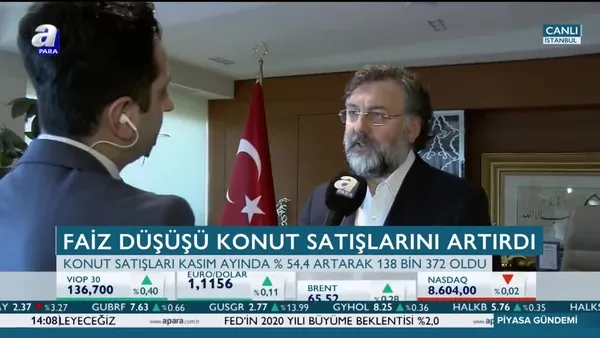 Konutder Başkanı Altan Elmas'tan A Para'ya özel açıklamalar