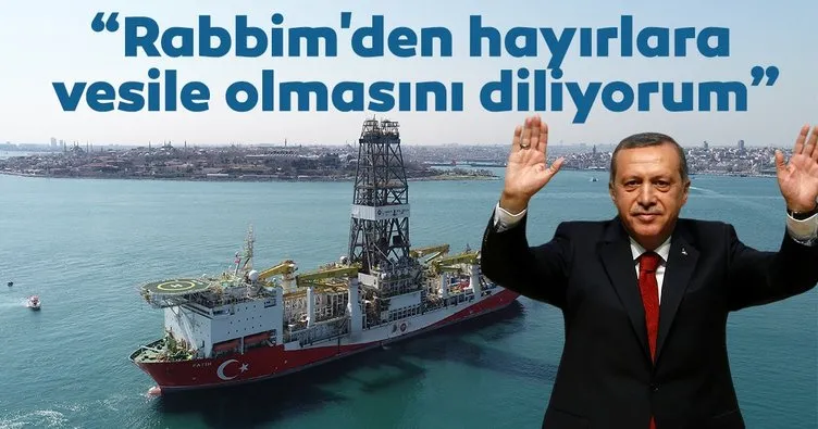 Başkan Erdoğan’dan Fatih Sondaj gemisi paylaşımı