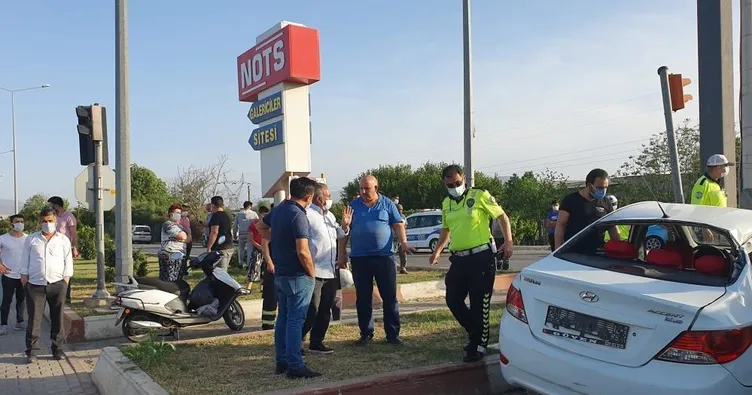 Nazilli’de meydana gelen trafik kazasında 4 kişi yaralandı