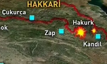Derecik’ten PKK’nın Hakurk kampına yoğun top atışı