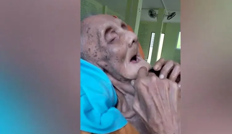 399 Yaşındaki dünyanın en yaşlı insanı videosu sosyal medyada viral oldu! Türk olduğu iddia ediliyordu...