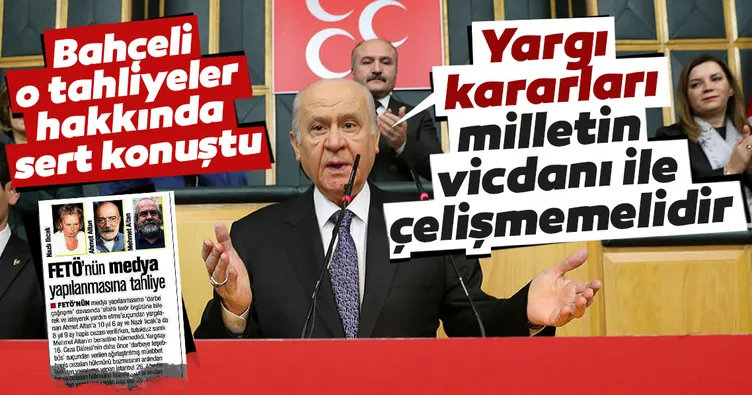 Bahçeli'den Nazlı Ilıcak ve Ahmet Altan'ın tahliye kararına tepki!
