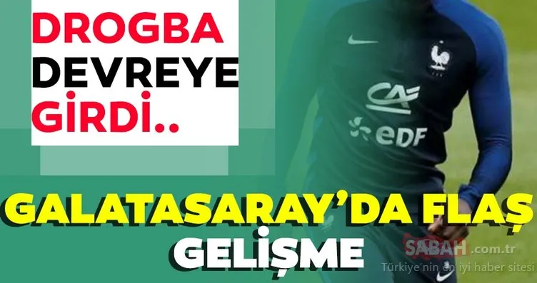 Son dakika: Galatasaray’da flaş gelişme! Drogba o yıldız için devrede...