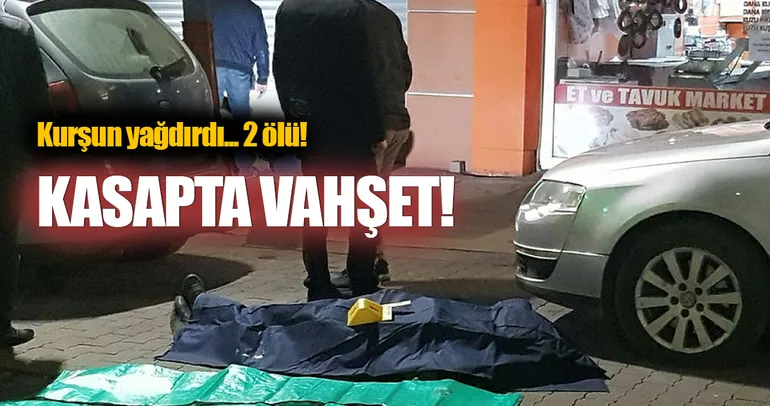 Kasap’ta tartışma kanlı bitti: 2 ölü