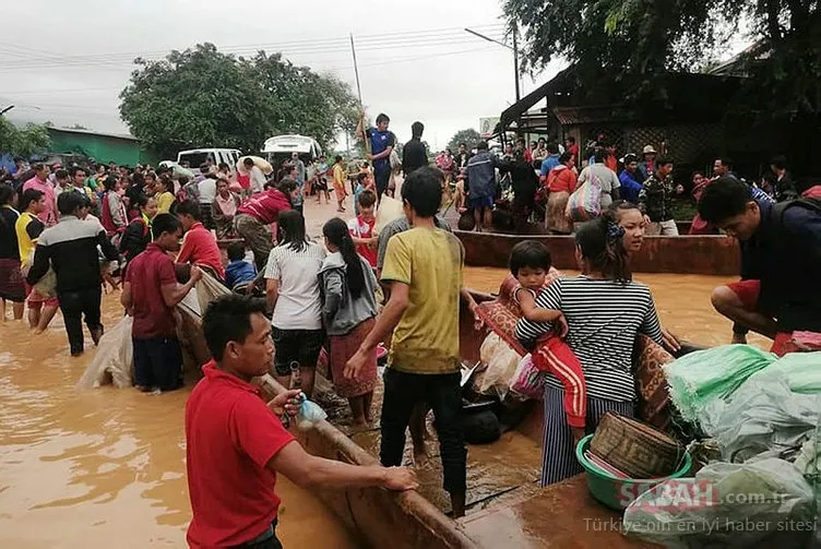Laos’ta baraj çöktü. 3 bin kişi kurtarılmayı bekliyor