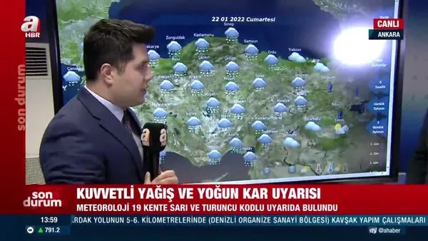 SON DAKİKA: İstanbul’da kar yağışı ne zaman başlayacak? Meteorolojiden 19 kente sarı ve turuncu kodlu uyarı! | Video
