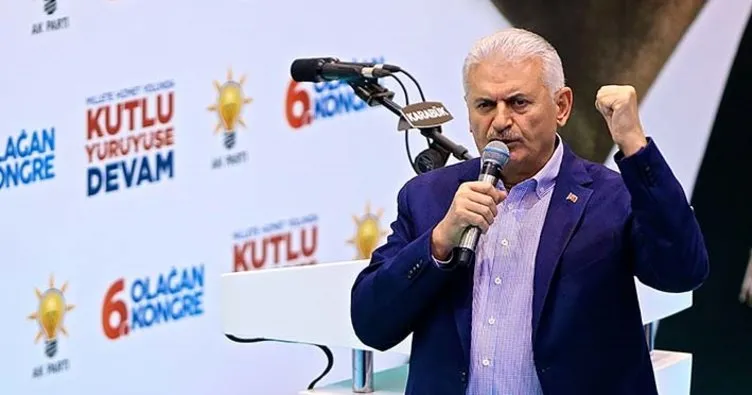 Başbakan Yıldırım, AK Parti Karabük İl Kongresine katıldı