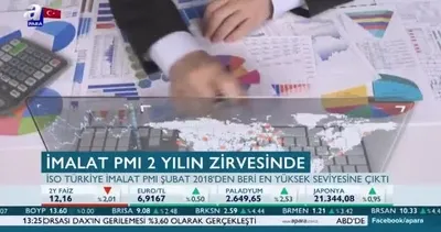İmalat PMI 2 yılın zirvesinde