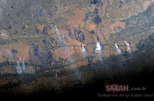 Uzaydan çekilen muhteşem kareler!