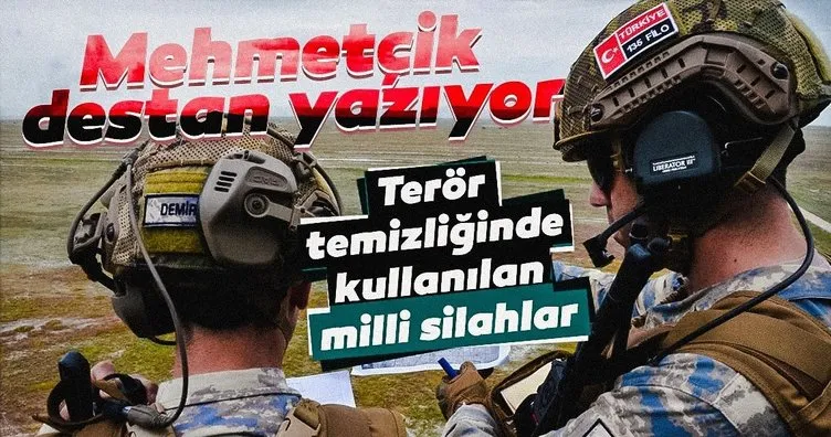 Savunma Sanayii Başkanlığı paylaştı! İşte Barış Pınarı Harekatı'nda kullanılan yerli ve milli silahlarımız...