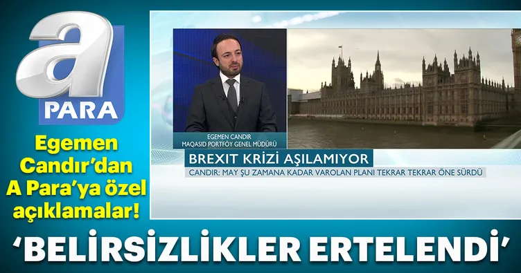 Egemen Candır: Belirsizlikler ertelendi!