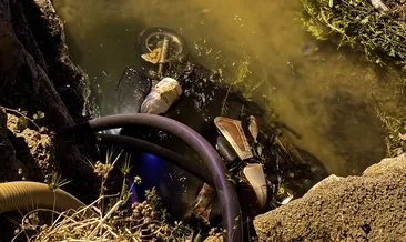 Mersin'de acı kaza: Elektrikli bisiklet kanala düştü! 1 ölü, 1 yaralı #mersin