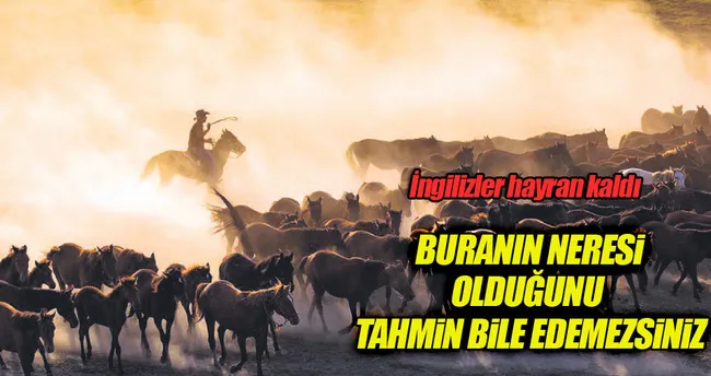 Vahşi Batı değil Kayseri