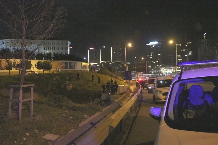 Kadıköy’de heyecanlı kovalamaca kaza ile bitti