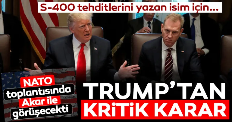 ABD Başkanı Trump’tan kritik karar