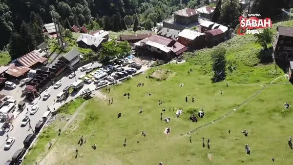 Ayder Yaylası’nı Kurban Bayramı tatili boyunca 100 bine yakın turist ziyaret etti | Video